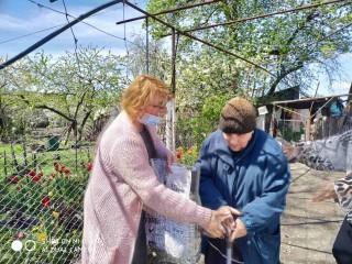 У Борівській громаді привітали ветеранів з 76-ю річницею перемоги над нацизмом у Другій світовій війні
