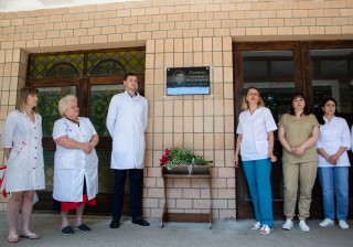 У Боровій відкрили меморіальну дошку лікарю Сусанні Головіній