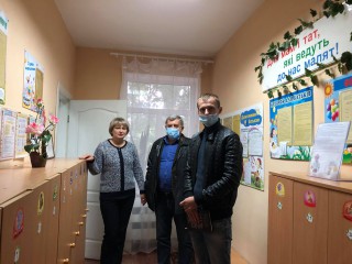 Селищний голова Олександр Тертишний провів виїзний прийом громадян у селі Гороховатка