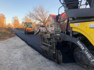 Дорога по вулиці Затишній повністю відремонтована