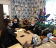 Посадовці селищної ради взяли участь у звітуванні представників поліції перед населенням