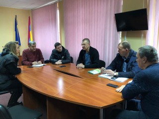 Голова Ізюмської райдержадміністрації Степан МАСЕЛЬСЬКИЙ провів засідання оперативного штабу у Боровій