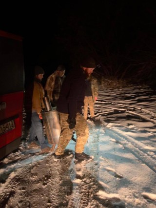 Завдяки допомозі англійських партнерів в Борівську громаду приїхали буржуйки