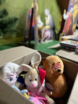 Наші захисники передали дітлахам Борівщини подарунки до новорічно-різдвяних свят