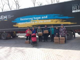 Гуманітарна допомога від американського благодійного фонду "Global Empowerment Mission" Борівській громаді