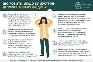 Що робити, якщо ви зустріли дезорієнтовану людину – поради в «Довіднику безбар’єрності»