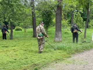У Боровій не припиняються роботи з благоустрою