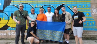Гуманітарна допомога, майстер-клас для дітей та мурал на згадку: до Борової завітав Культурний десант
