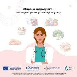 Корисні продукти для здоров’я твого мозку  та профілактика інсульту
