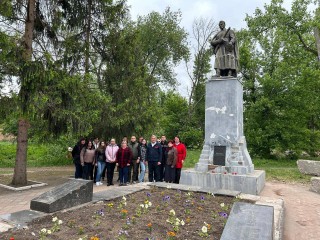 З нагоди Дня пам'яті та перемоги над нацизмом у Другій світовій війні у Боровій відбувся мітинг