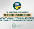 «На Харківщині майже 30 тисяч заявників вже отримали грошову допомогу для ремонту пошкодженого житла», - Олег Синєгубов