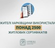 «Жителі Харківщини використали понад 2500 житлових сертифікатів», - Олег Синєгубов