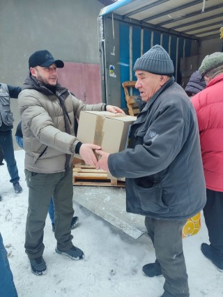 Гуманітарна підтримка для евакуйованих жителів Борівської громади