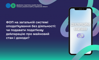 ФОП на загальній системі оподаткування без діяльності: чи подавати податкову декларацію про майновий стан і доходи?