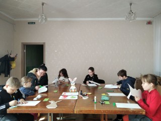 Великодній майстер-клас для дітей Борівської громади
