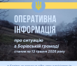 Ситуація в Борівській громаді станом на 13 травня 2026 року