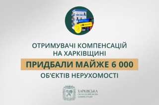 «Отримувачі компенсацій на Харківщині придбали майже 6000 об’єктів нерухомості», — Олег Синєгубов