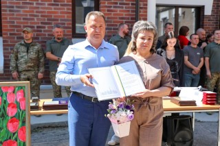 Парамедикиню з Борівської громади відзначили Подякою Харківської обласної ради