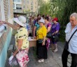 В Ізюмі продовжується видача гуманітарної допомоги переселенцям з Борівської громади