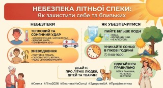 Небезпека літньої спеки: як захистити себе та близьких